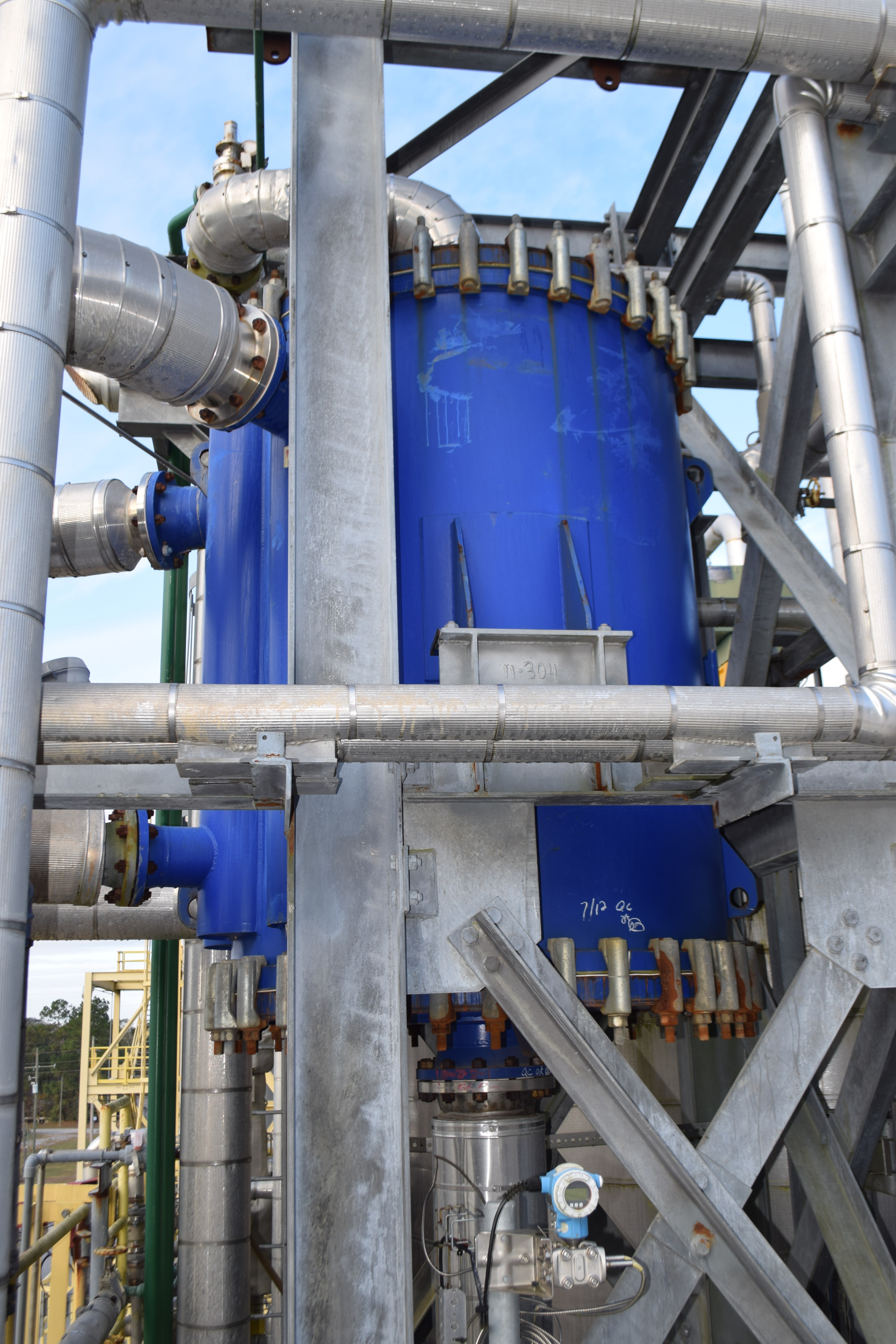 1780 Sq Ft Alfa Laval Spiral Heat Exchanger 14083 New Used and