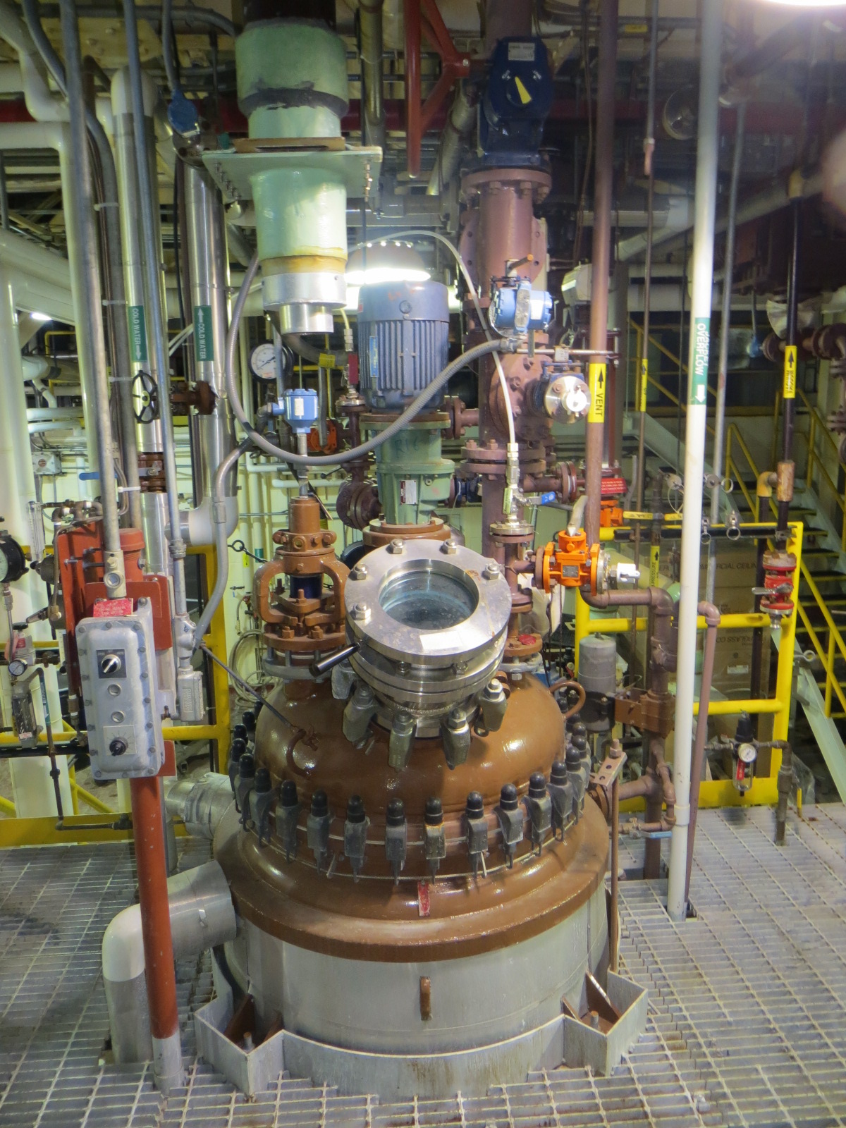 100 Gal De Dietrich Glass Lined Reactor | 7306 | New Used and Surplus
