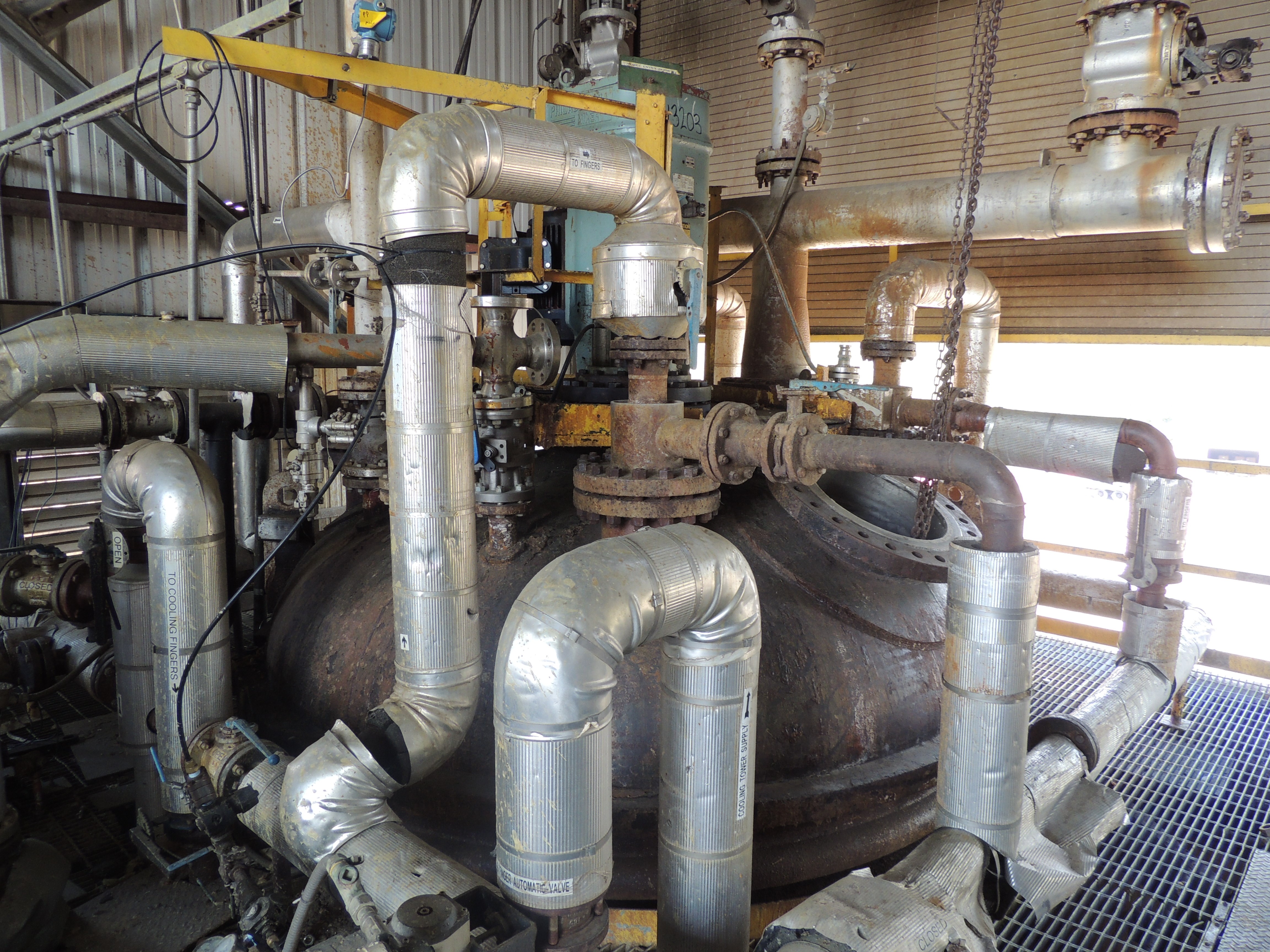 10000 Gal Addison Fabricators Stainless Steel Reactor 13203 New