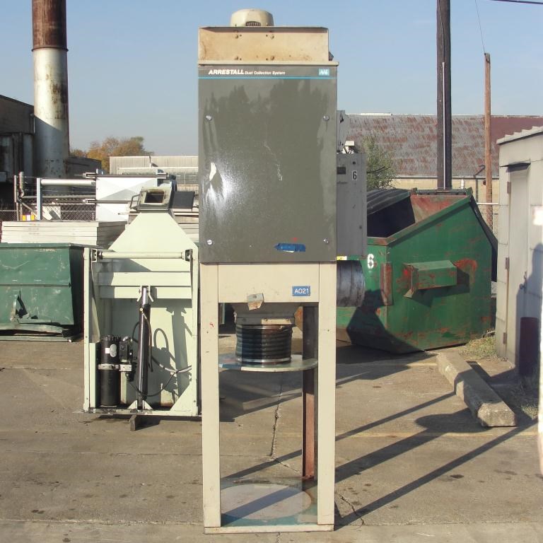 1500 CFM Arrestall Dust Collector 7595 New Used and Surplus