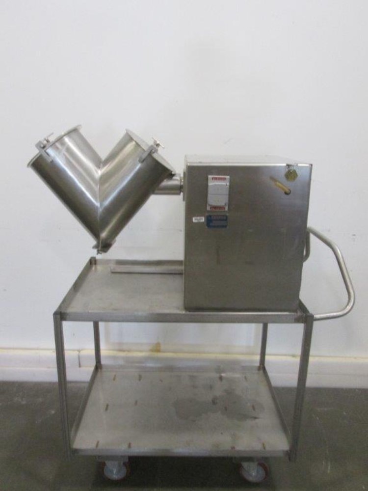 16 Qt Gemco SS VBlender 9648 New Used and Surplus Equipment