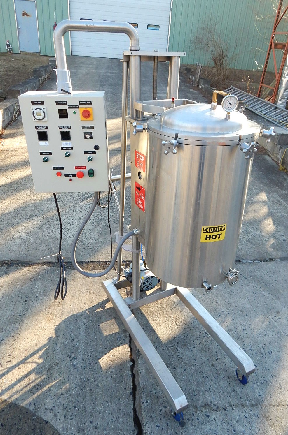 17 Gal Cavalla Stainless Steel Melting Tank 14418 New Used and