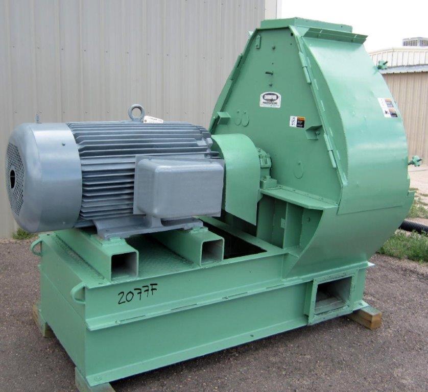 200 HP CPM Champion Hammer Mill 18204 7703 New Used and Surplus