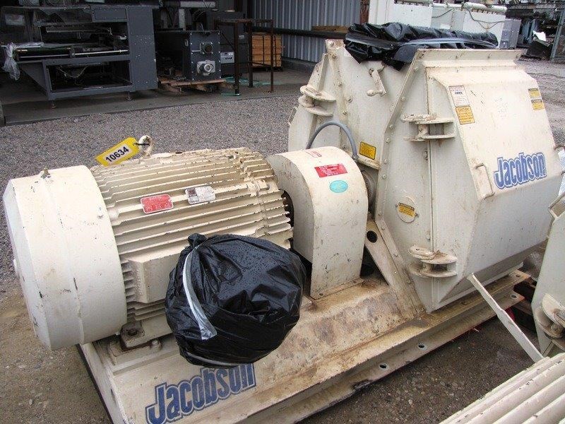 200 HP Jacobson Hammer Mill XLT-42326 | 8209 | New Used and Surplus
