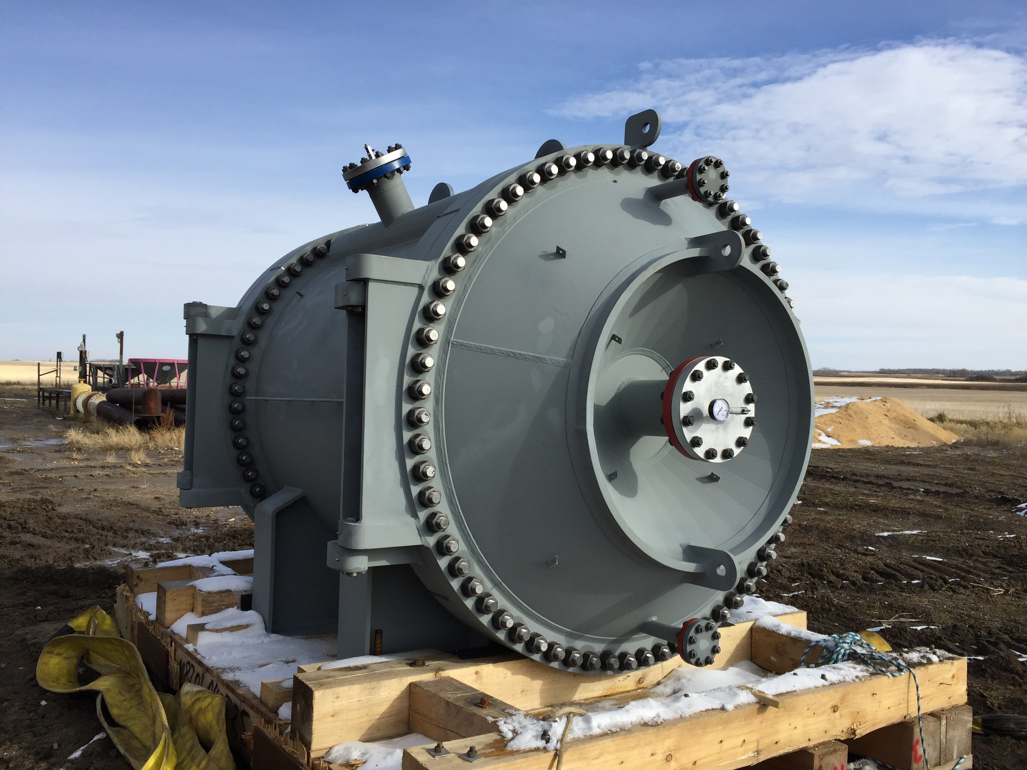 2099 Sq Ft Tranter Spiral Heat Exchanger 12728 New Used And Surplus 