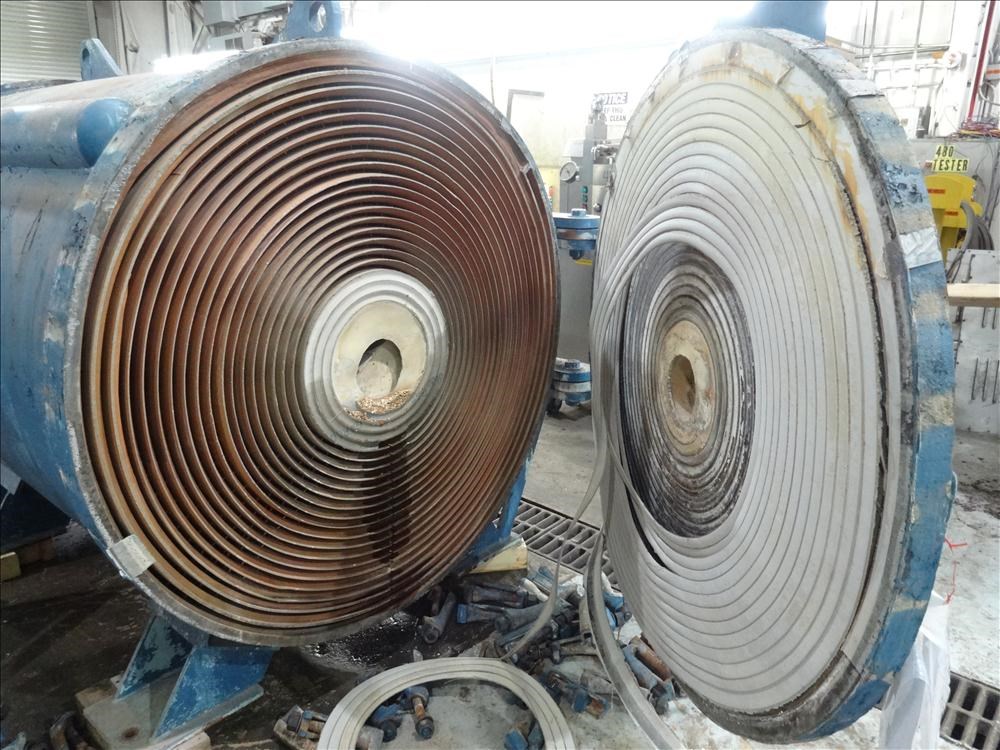 2385 Sq Ft Alfa Laval Spiral Heat Exchanger 8517 New Used and