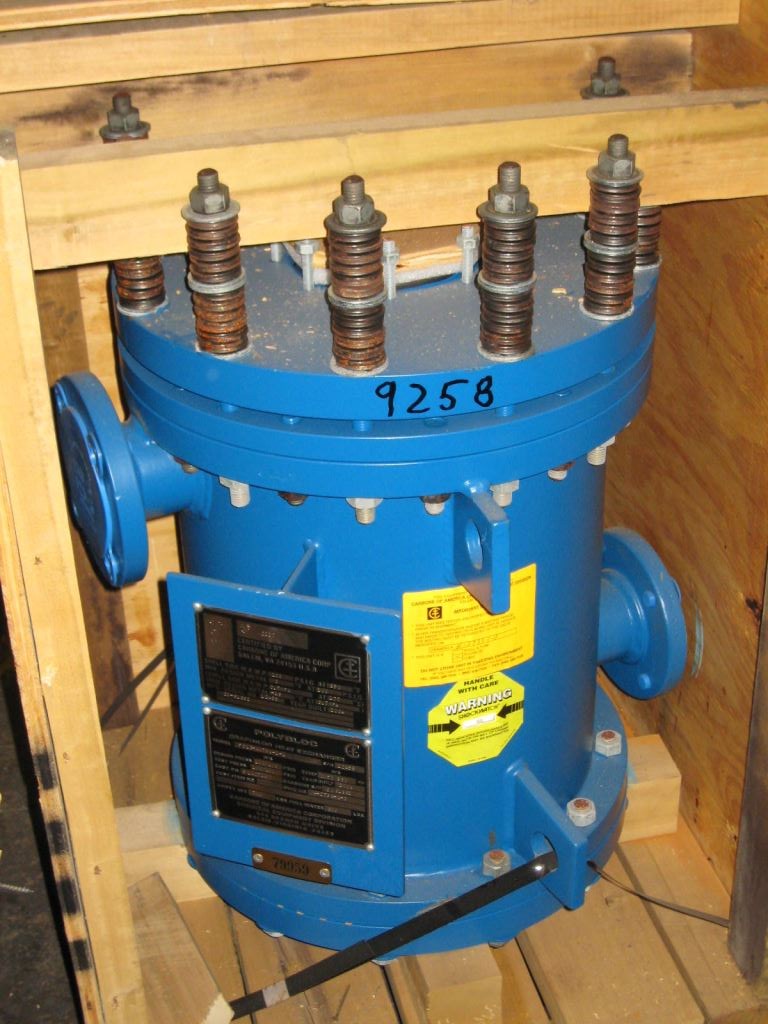 25 Sq Ft Carbone Graphite Block Type Heat Exchanger 9258 New Used