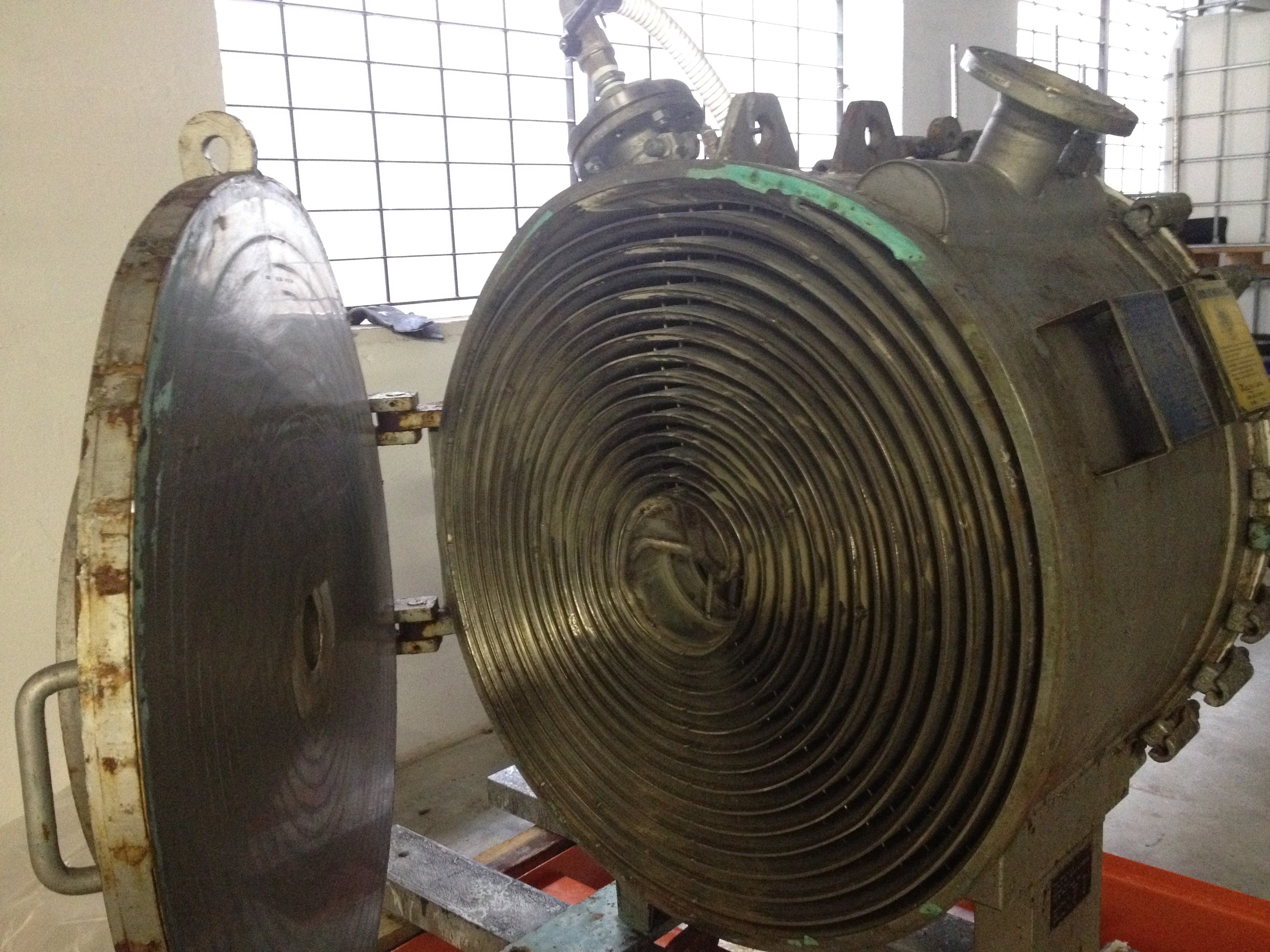 309.57 Sq Ft Alfa Laval Spiral Heat Exchanger 11247 New Used and