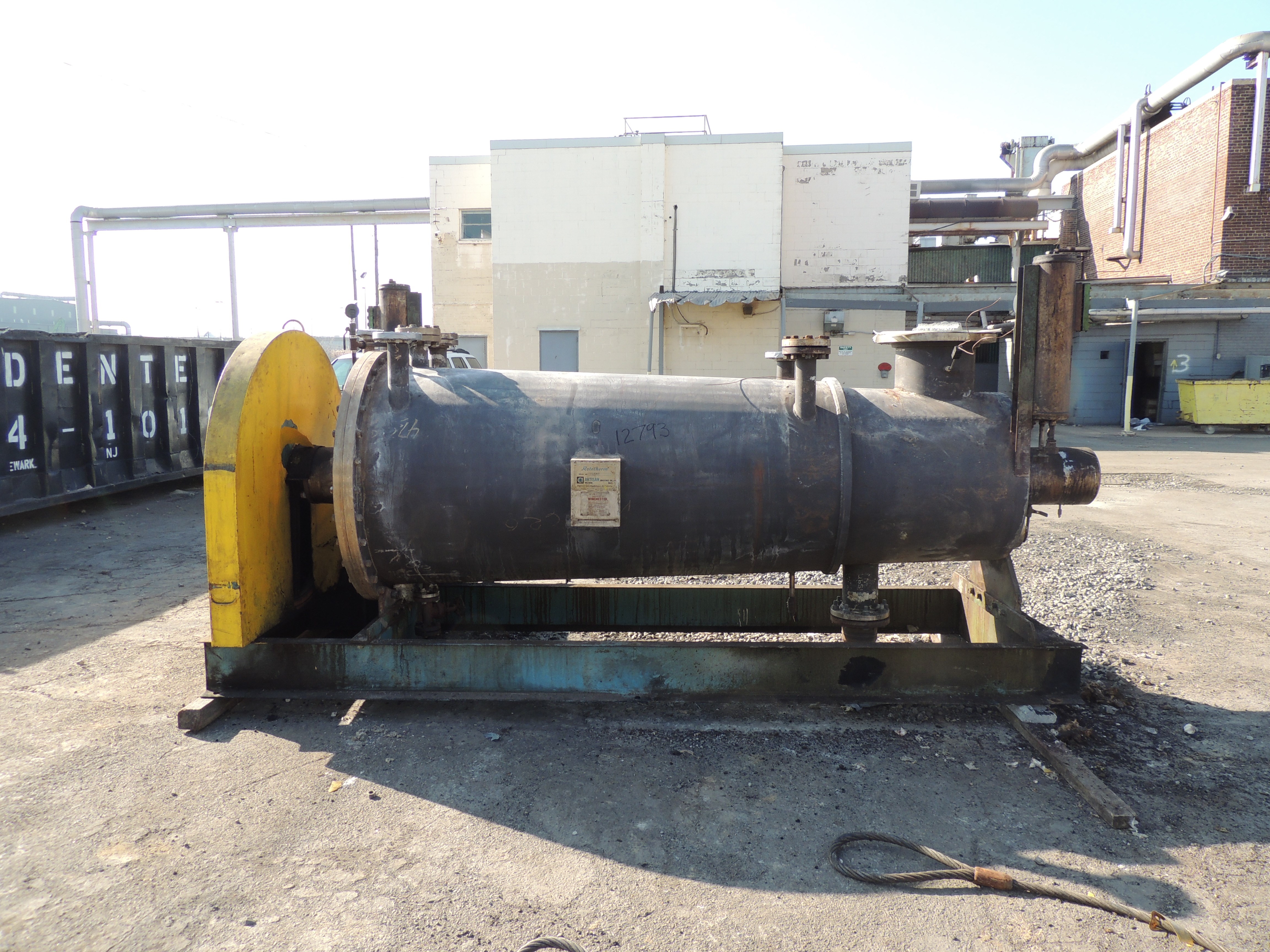 60 Sq Ft Artisan Wiped / Thin Film Evaporator 12793 New Used and