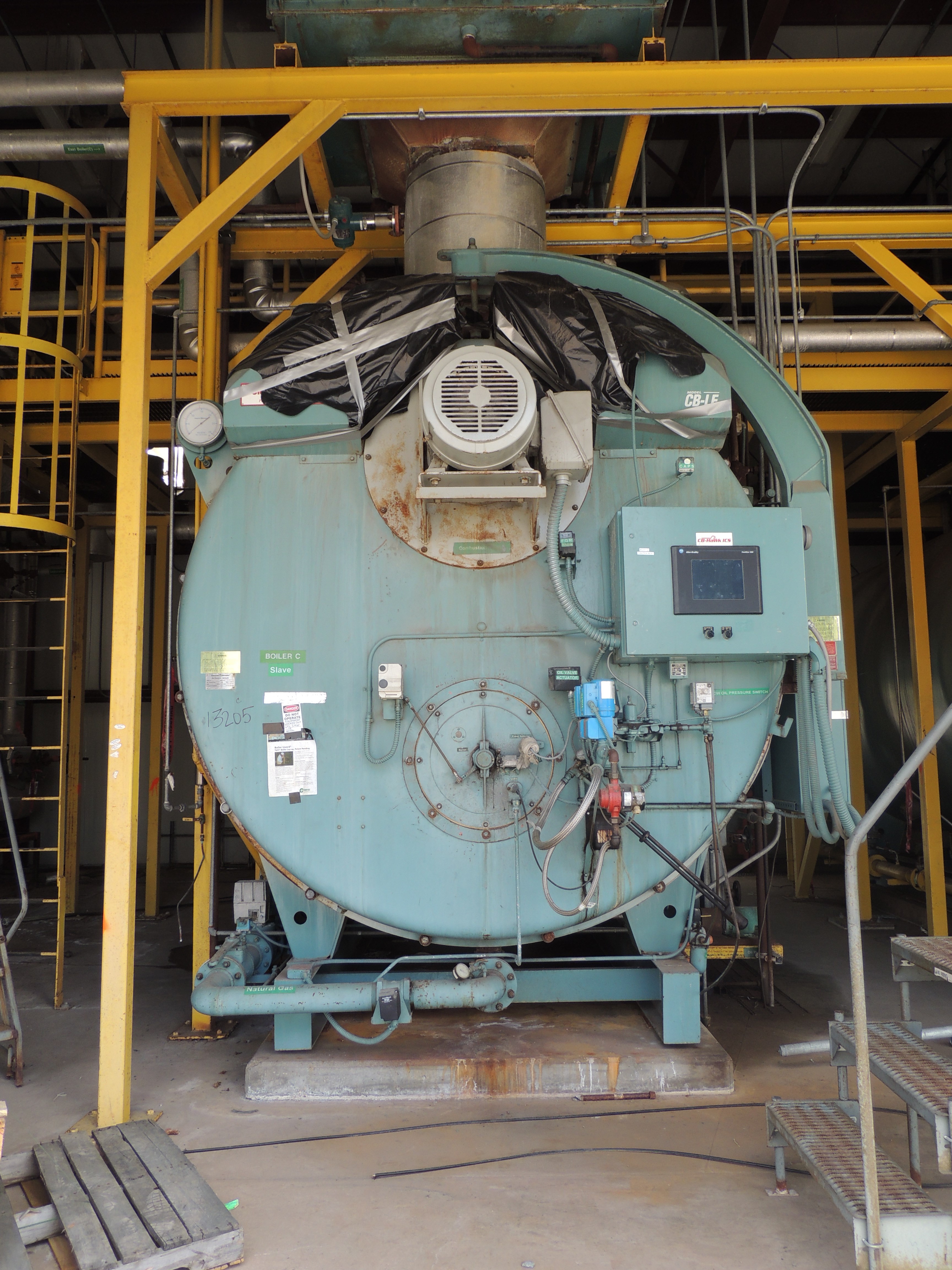 800 HP Cleaver Brooks Firetube Boiler 13205 New Used and Surplus