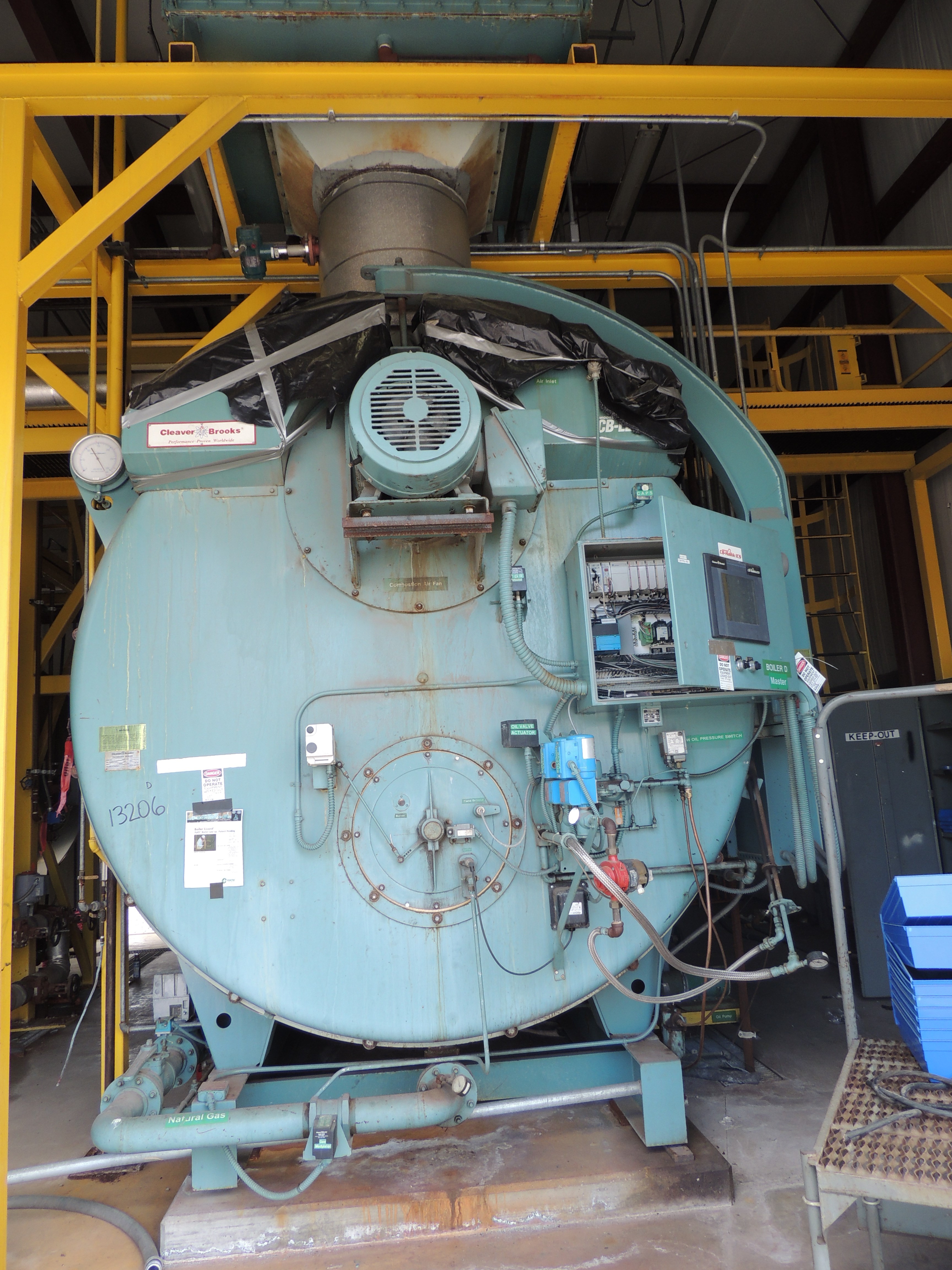 800 HP Cleaver Brooks Firetube Boiler 13206 New Used and Surplus