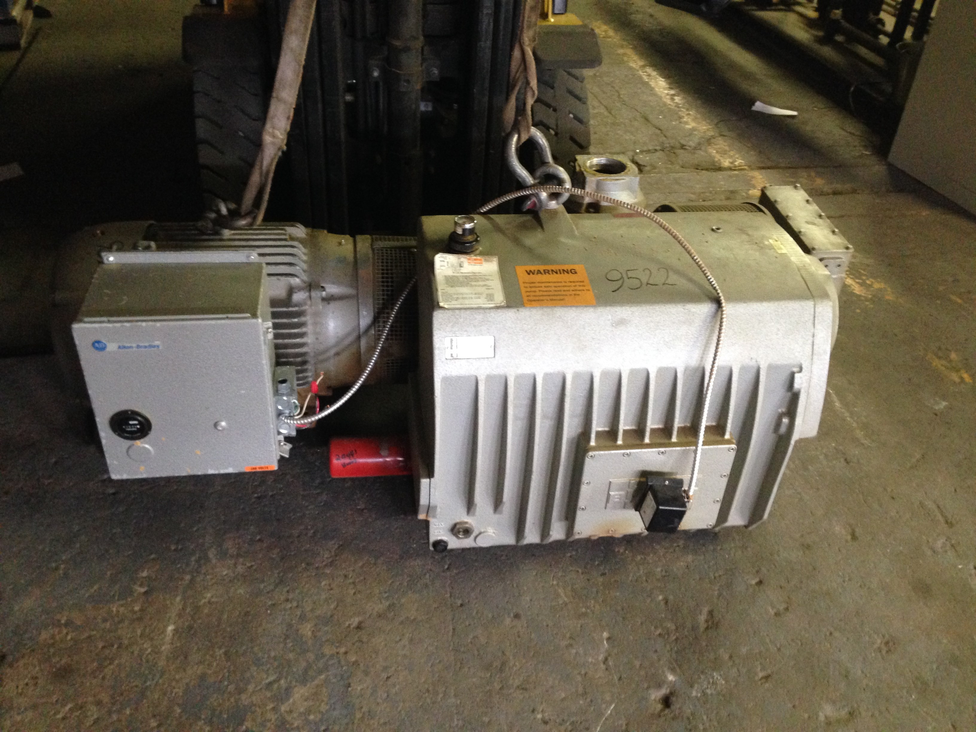 490 CFM Busch R5630 Vacuum Pump 9522 New Used and Surplus