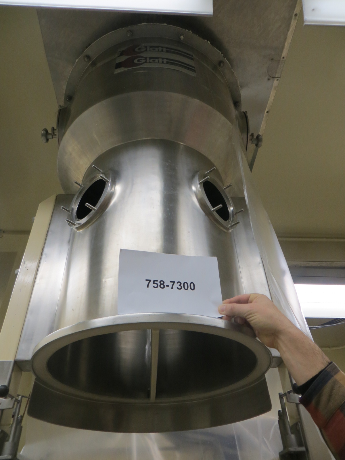 Glatt Air Techniques GCPG 5 Fluid Bed Dryer 7300 New Used and