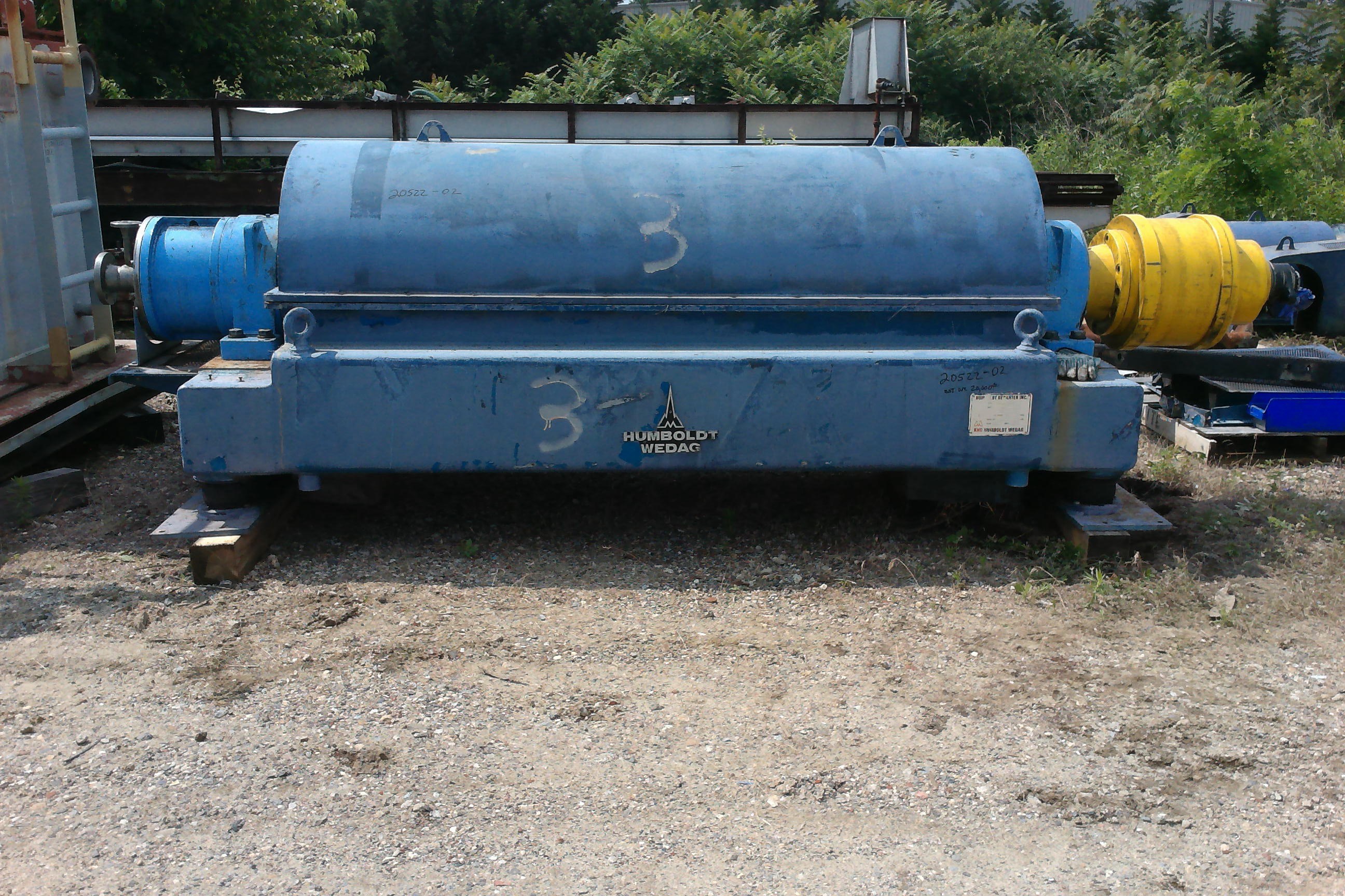 32 " Dia Humboldt CP401.1 Stainless Steel Decanter Centrifuge 9325