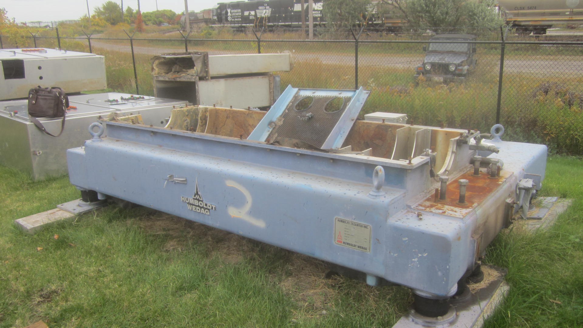 32 " Dia Humboldt CP401.1 Stainless Steel Decanter Centrifuge 9324