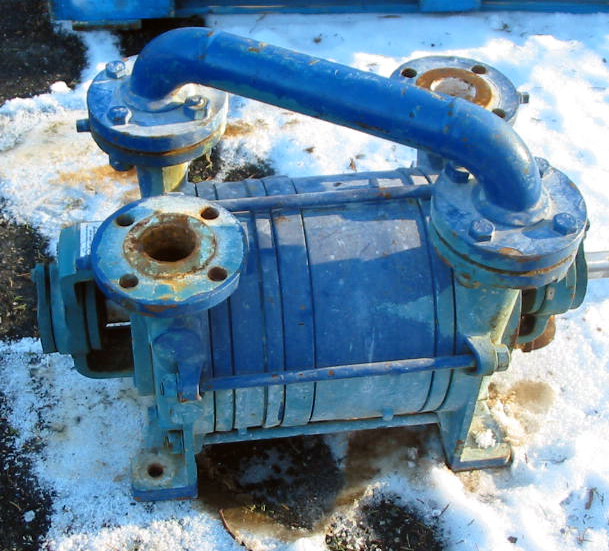 78 CFM SIHI Vacuum Pump 4474 New Used and Surplus Equipment