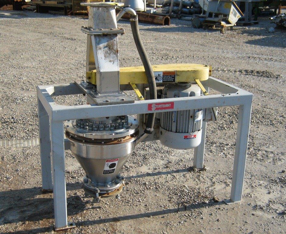 Sturtevant 3B Pin Mill 8194 New Used and Surplus Equipment