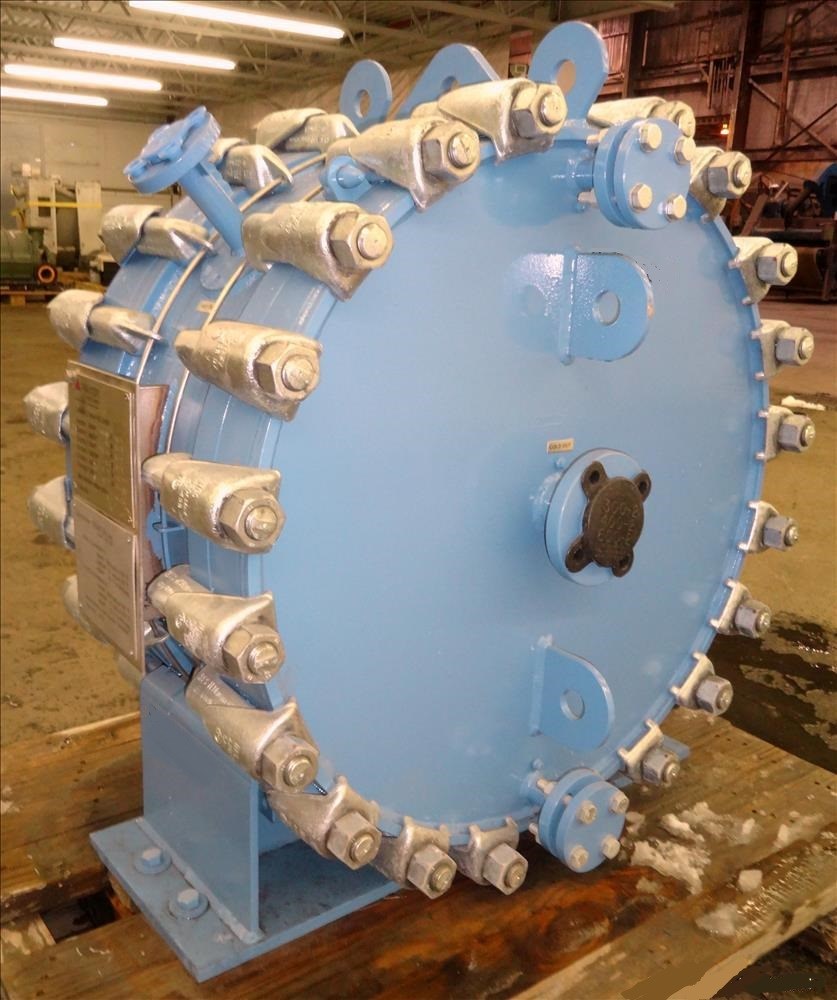 115 Sq Ft Tranter Spiral Heat Exchanger 11002 New Used And Surplus 