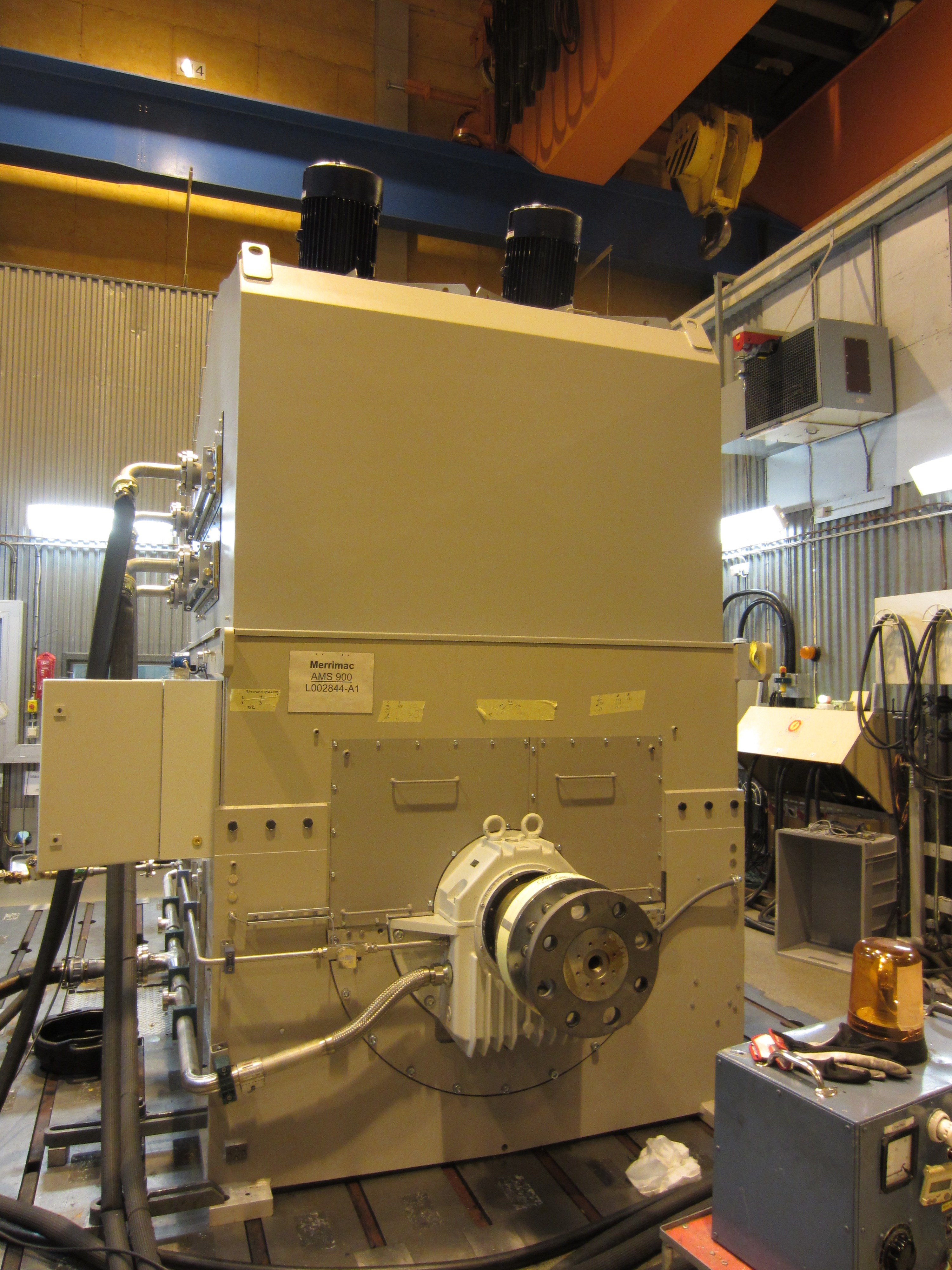 Unused ABB 13.7MVA Synchronous Motor/Generator 11809 New Used and