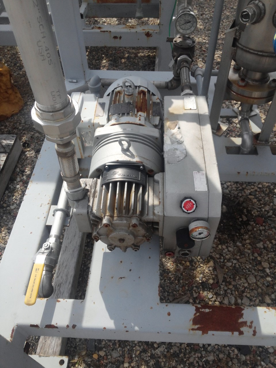 30 CFM Wintek Corp. Vacuum Pump 5924 New Used and Surplus Equipment