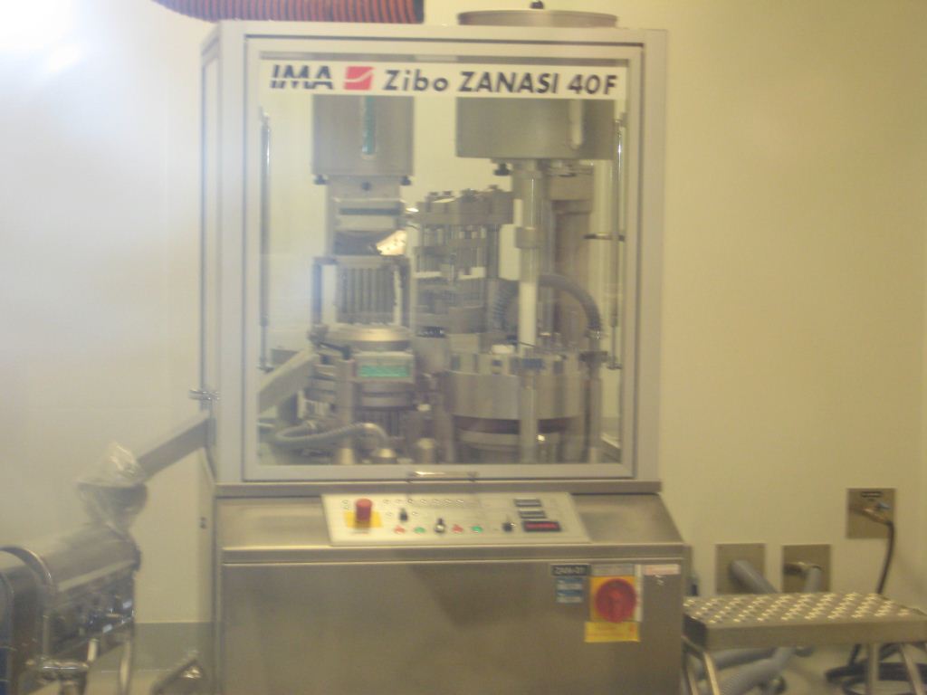 Zanasi 40 F Capsule Filler / Encapsulator 7628 New Used and Surplus