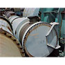 7596 Sq Ft Struthers Wells Stainless Steel Shell & Tube Heat Exchanger