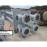 996.8 Sq Ft Brown Carbon Steel Shell & Tube Heat Exchanger