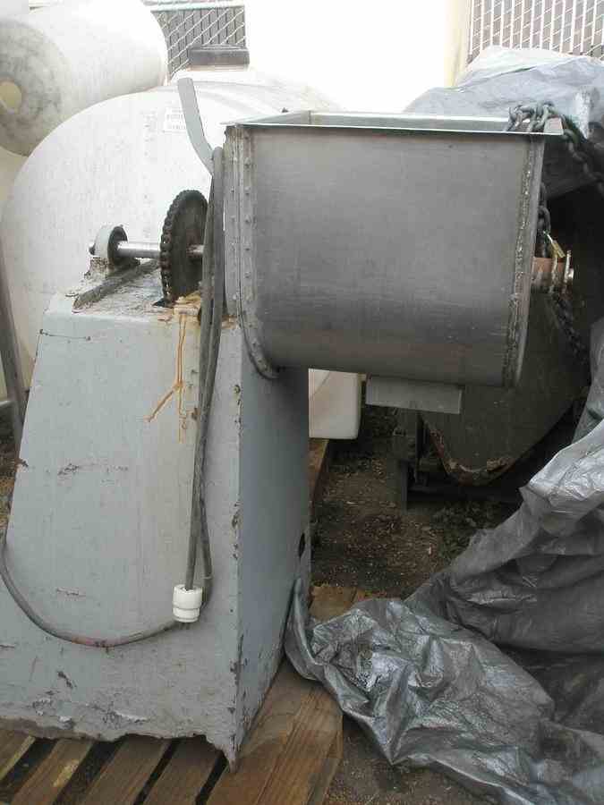 1.75 Cu Ft Stainless Steel Ribbon Blender