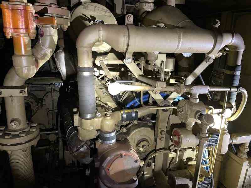 Used GE Frame 6B Starting Diesel Engine