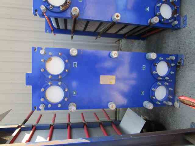 429 Sq Ft Alfa Laval  Stainless Steel Plate Heat Exchanger