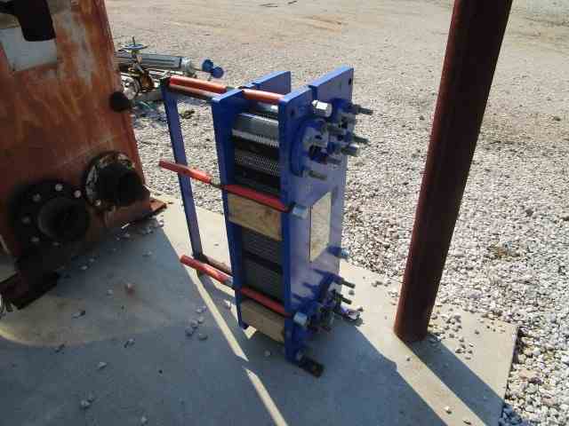 116 Sq Ft Alfa Laval  Stainless Steel Plate Heat Exchanger
