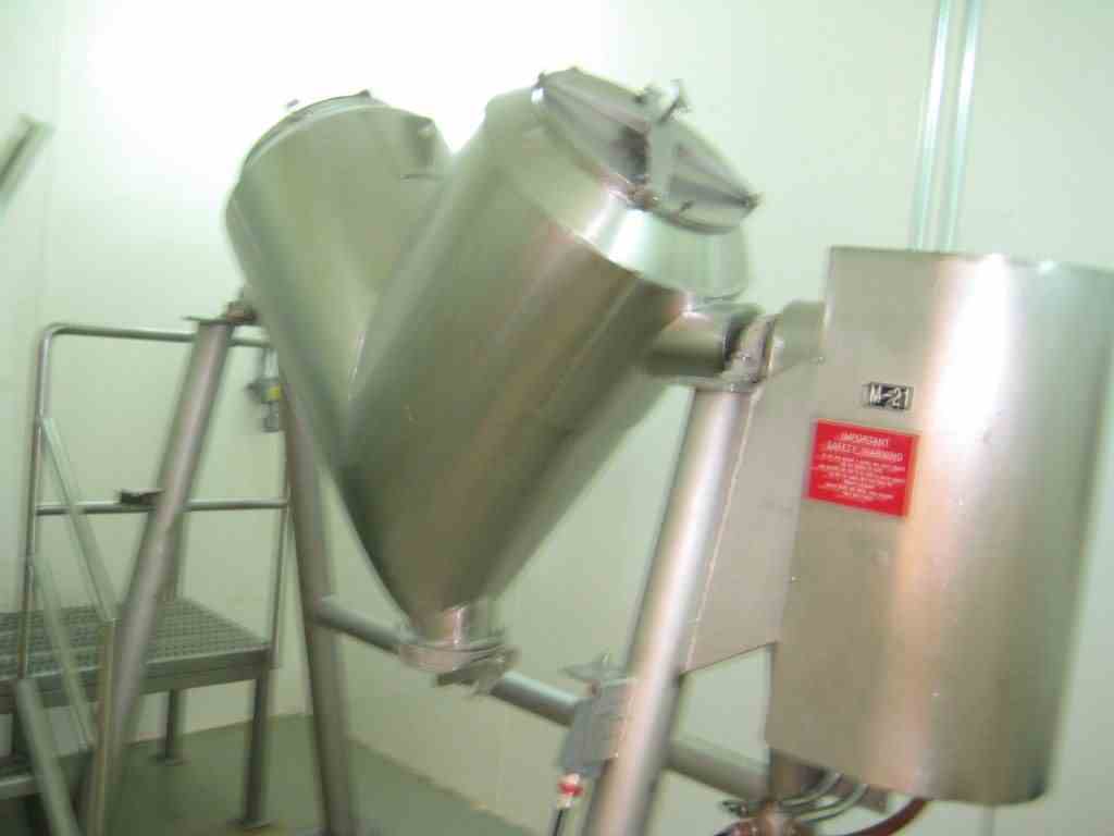 10 Cu Ft Patterson-Kelley Stainless Steel V-Blender