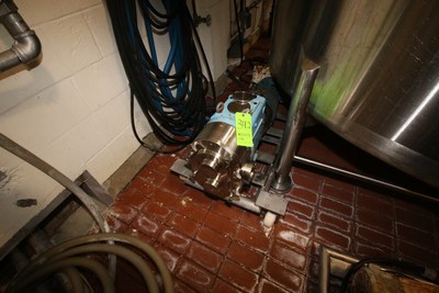 10 HP SPX Flow SS Positive Displacement Pump