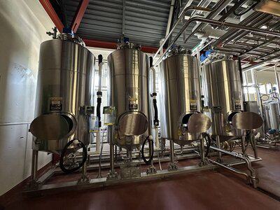 100 Gal JV Northwest Inc Stainless Steel Tank