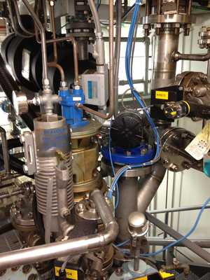 100 Gal Pfaudler Glass Lined Reactor