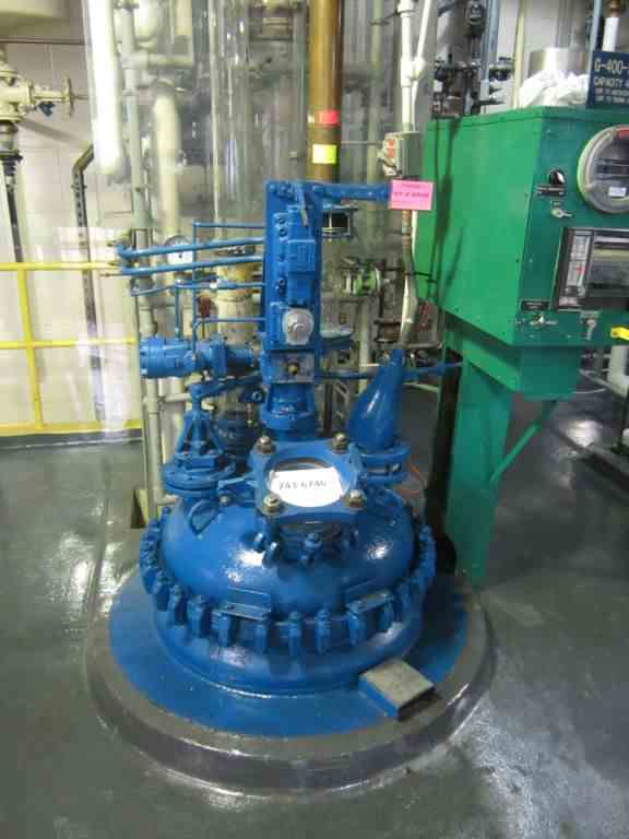 100 Gal Pfaudler Glass Lined Reactor
