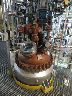 100 Gal Pfaudler Glass Lined Reactor