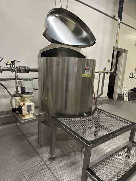 100 Gal Stainless Steel Mix Tank