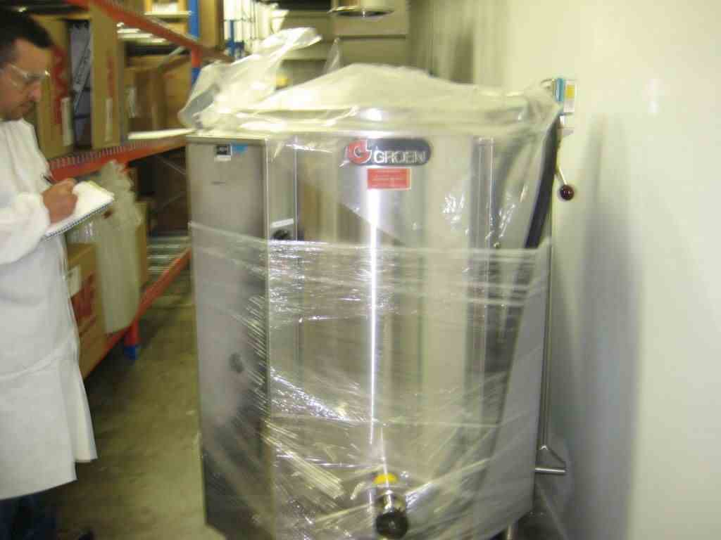 100 Gal Groen Stainless Steel Kettle