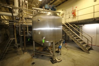 1000 Gal APV SS Processor