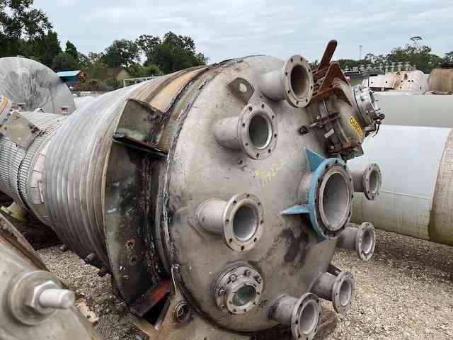 1000 Gal Norwalk Fabricators Stainless Steel Reactor