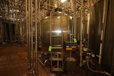 1000 Gal St. Regis Stainless Steel Tank