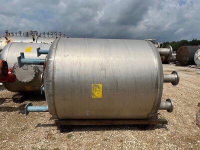 1200 Gal Nolte 316 Stainless Steel Pressure Vessel