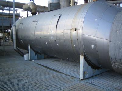 13397 Sq Ft Miller Exchangers Stainless Steel Shell & Tube Heat Exchanger