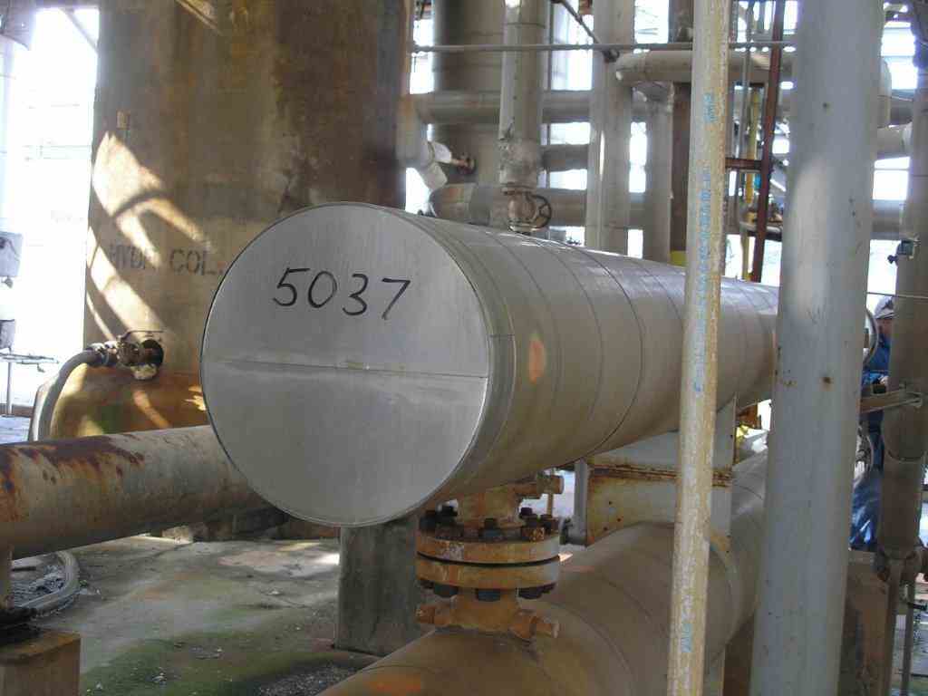 131.9 Sq Ft Killebrew Engineering Stainless Steel Shell & Tube Heat Exchanger