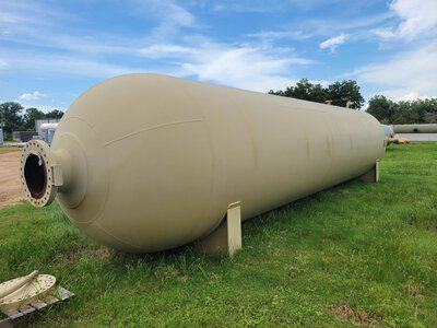14000 Gal Riley Beaird Horizontal Carbon Steel Pressure Vessel
