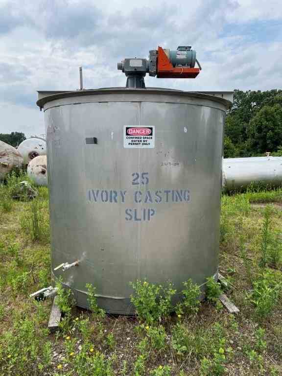 1500 Gal Bendel Stainless Steel Tank