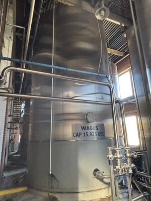 15000 Gal Mueller Stainless Steel Tank