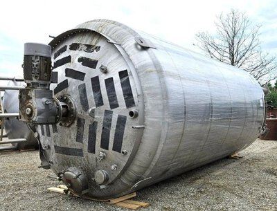 15000 Gallon DCI Inc Stainless Steel Fermenter / Bioreactor