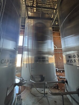 15900 Gal Stainless Steel Tank